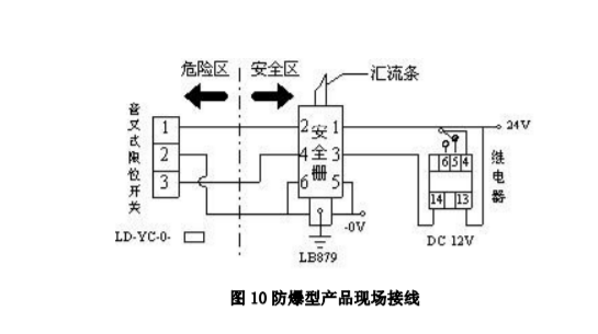 防爆型音叉液位開關接線.png